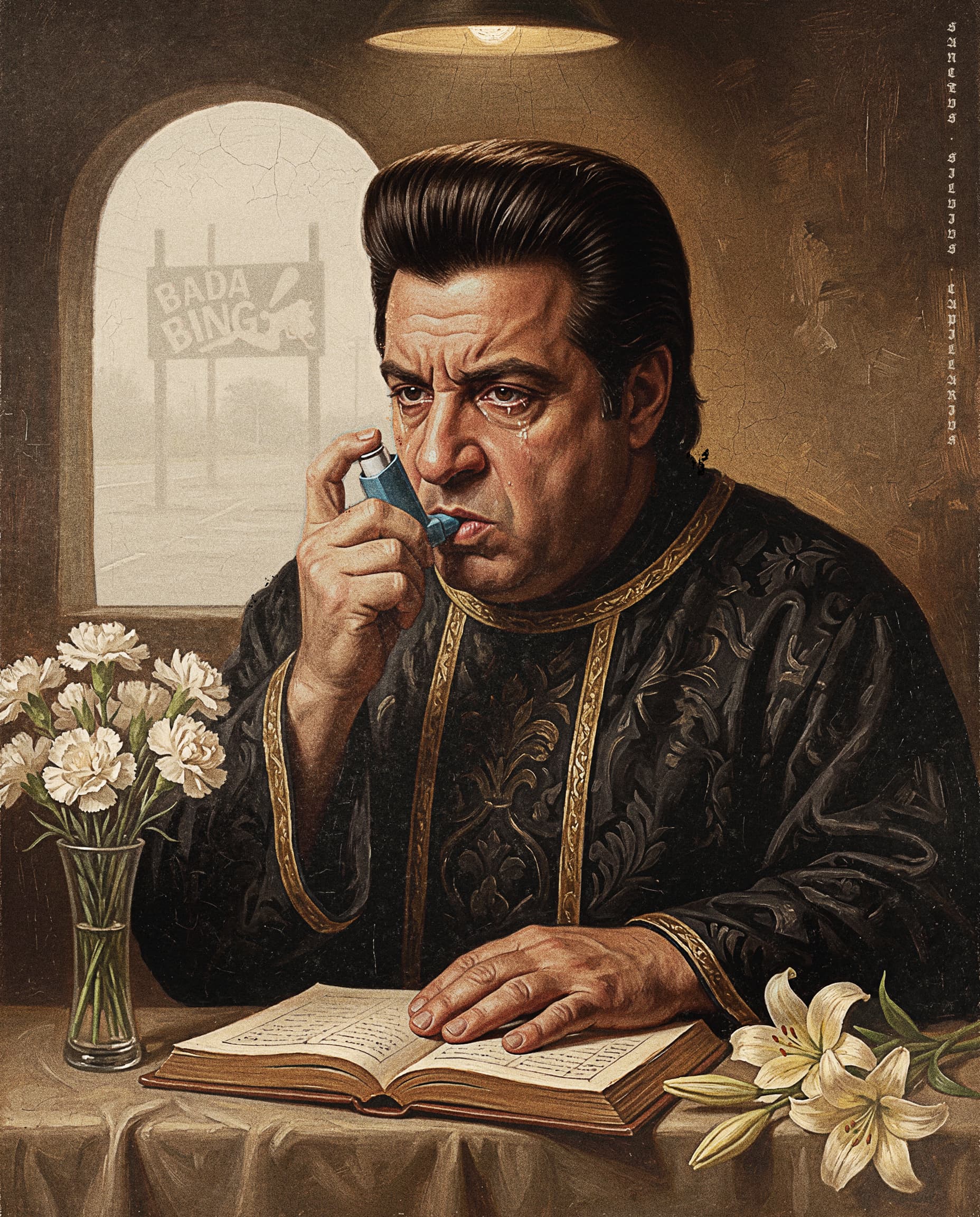 Silvio Dante — saint portrait